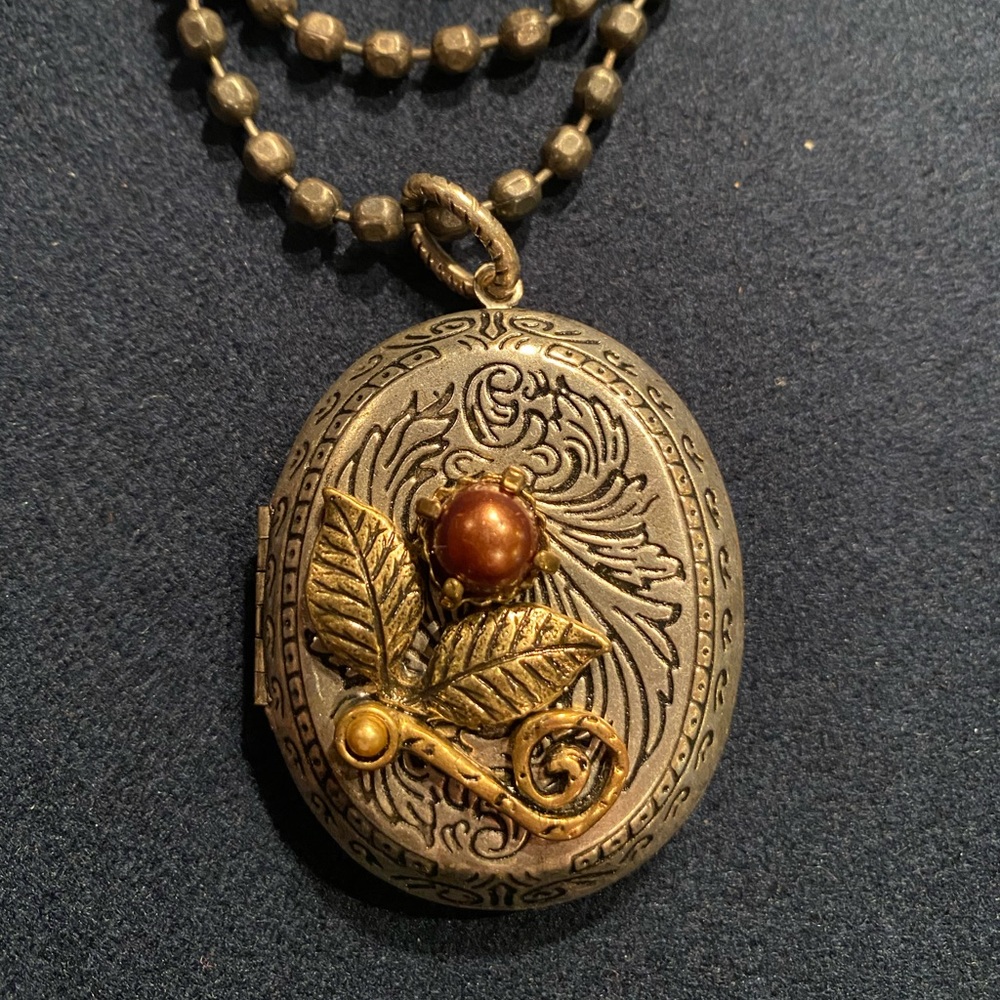 Coldwater Creek Locket Necklace
